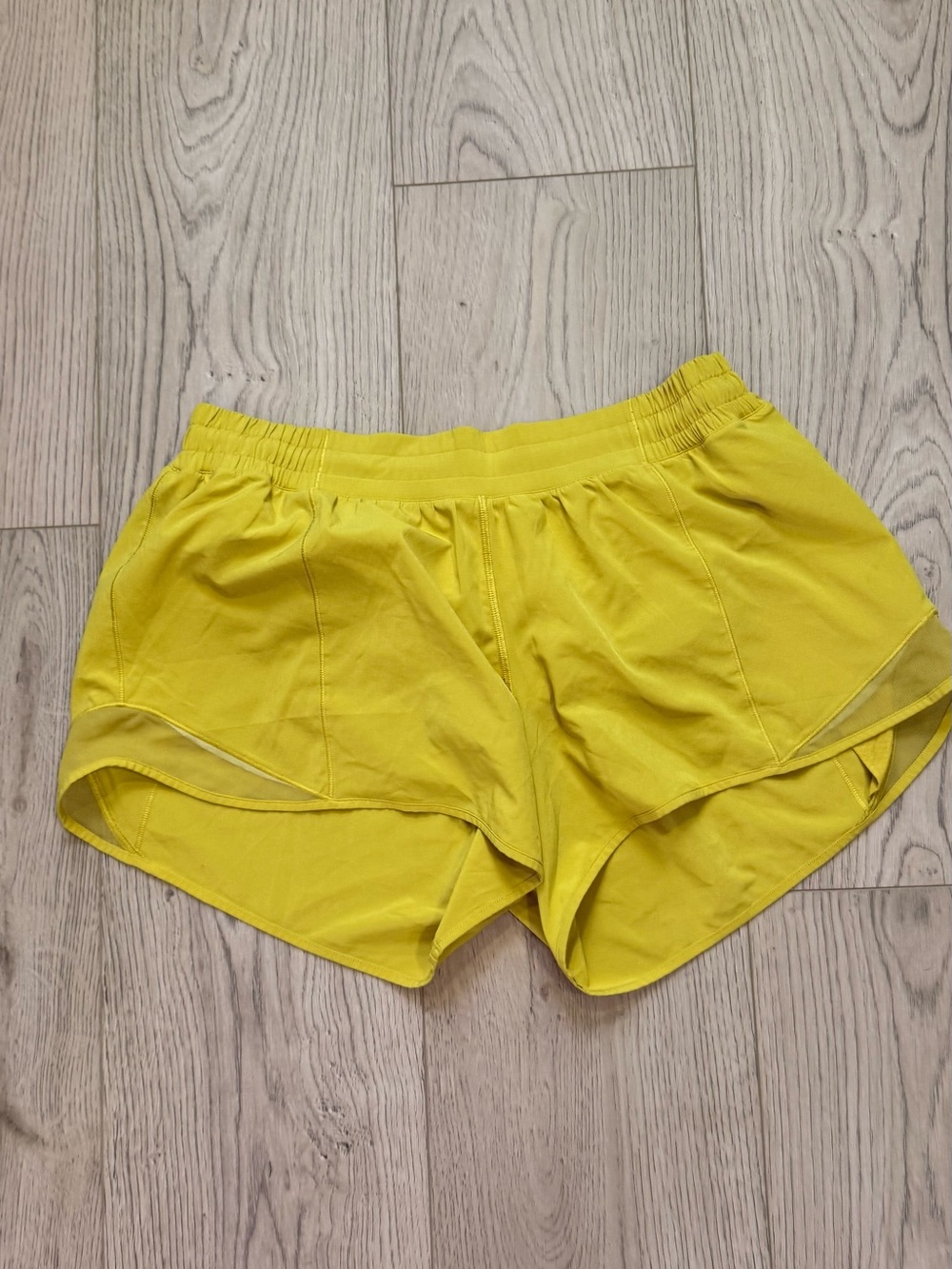 Lulu Yellow Shorts
